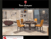 Tablet Screenshot of lamborghini-casa.com